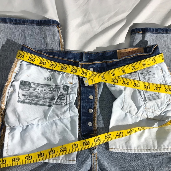 Levi Strauss & Co 501 Button Fly 27 x 25.5 - Picture 10 of 14